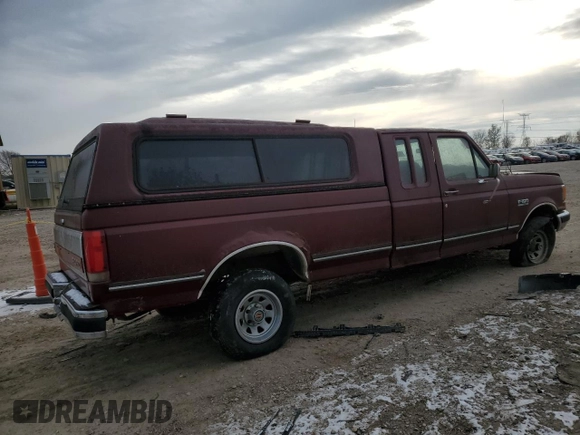 1990 Ford F-150 with VIN 1FTEX14N5LKA26115, listed as a Copart auction lot 83188404 with 143,576 mi miles and Clean Title. Bid and sale history available at carsss.com. Image 3.