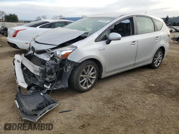 2015 Toyota Prius Two with VIN JTDZN3EU9FJ019946, listed as a Copart auction lot 47467305 with 120,292 mi miles and Salvage Title. Bid and sale history available at DreamBid. Image 1.