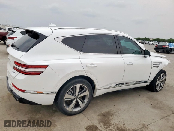 2022 Genesis GV80 с VIN KMUHCESC0NU077852, выставлен на аукционе Copart как лот 53246045 с пробегом 27 400 миль миль и Списание • Salvage title. История ставок и продаж доступна на DreamBid. Изображение 3.