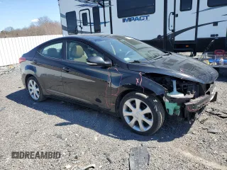 2011 Hyundai Elantra GLS with VIN 5NPDH4AE9BH052356, listed as a Copart auction lot 53126695 with 79,601 mi miles and Clean Title. Bid and sale history available at carsss.com. Image 4.