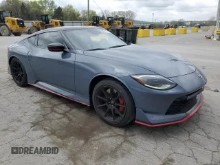 2024 Nissan Z Nismo with VIN JN1BZ4CH0RM367514, listed as a Copart auction lot 52297105 with 1,232 mi miles and Salvage Title. Bid and sale history available at DreamBid. Image 4.