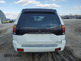 2000 Mitsubishi Montero Sport LS with VIN JA4MT31H1YP027476, listed as a Copart auction lot 48561035 with 337,587 mi miles and Salvage Title. Bid and sale history available at carsss.com. Image 6.