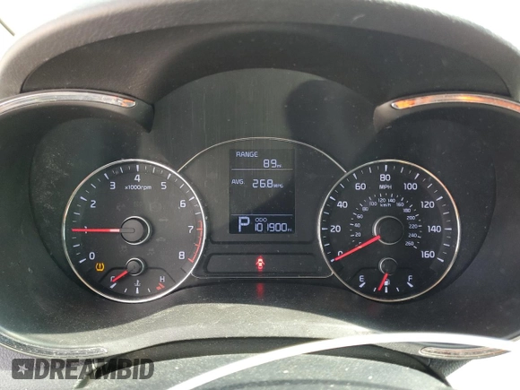 2015 Kia Forte LX with VIN KNAFK4A62F5362709, listed as a Copart auction lot 54345355 with 101,900 mi miles and Salvage Title. Bid and sale history available at carsss.com. Image 9.