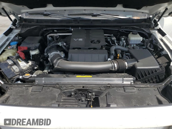 2022 Nissan Frontier SV with VIN 1N6ED1EJ2NN646598, listed as a Copart auction lot 58439325 with 56,882 mi miles and Salvage title. Bid and sale history available at DreamBid. Image 11.