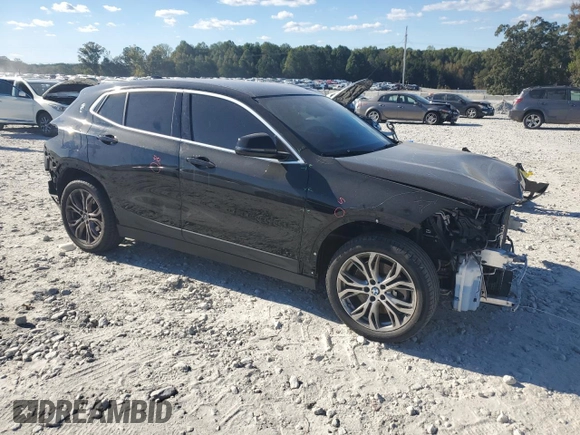 2021 BMW X2 sDrive28i with VIN WBXYH9C08M5S47984, listed as a Copart auction lot 74954164 with 70,829 mi miles and Salvage Title. Bid and sale history available at carsss.com. Image 4.