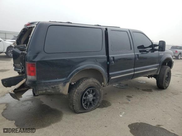 2005 Ford Excursion Limited with VIN 1FMSU43P75EA12648, listed as a Copart auction lot 41816385 with 322,576 mi miles and Salvage Title. Bid and sale history available at carsss.com. Image 3.