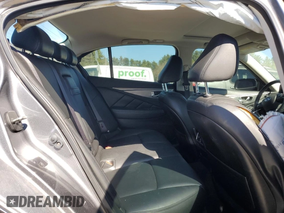 2014 Infiniti Q50 Sport with VIN JN1BV7AR3EM693035, listed as a Copart auction lot 52572715 with 142,361 mi miles and Clean Title. Bid and sale history available at DreamBid. Image 10.