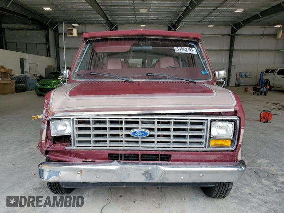 1989 Ford Econoline Cargo with VIN 1FDEE14H4KHC07245, listed as a Copart auction lot 51862145 with 911,092 mi miles and Salvage Title. Bid and sale history available at DreamBid. Image 5.