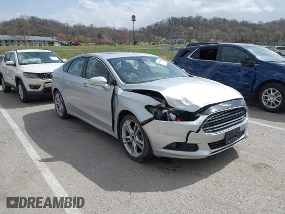 2016 Ford Fusion Titanium with VIN 3FA6P0K9XGR193744, listed as a IAAI auction lot 41839086 with 145,463 mi miles. Bid and sale history available at carsss.com. Image 1.