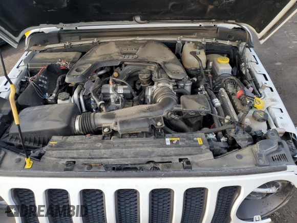 2021 Jeep Wrangler Unlimited Rubicon с VIN 1C4HJXFG1MW759580, выставлен на аукционе Copart как лот 42526775 с пробегом Не указан миль и Списание • Salvage title. История ставок и продаж доступна на DreamBid. Изображение 11.