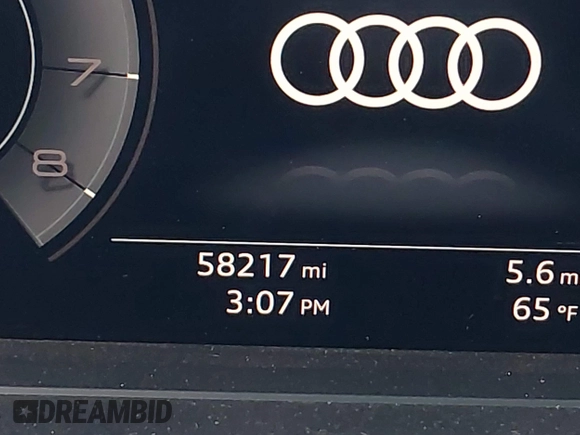 2019 Audi A8 L with VIN WAU8DAF82KN004676, listed as a IAAI auction lot 41086272 with 58,217 mi miles. Bid and sale history available at carsss.com. Image 16.