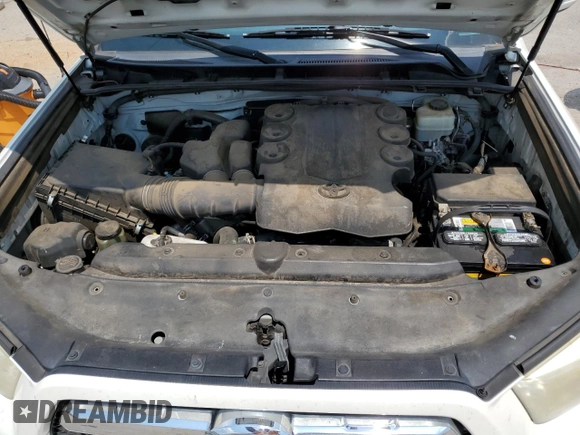 2013 Toyota 4Runner SR5 with VIN JTEZU5JR0D5052545, listed as a Copart auction lot 61746415 with 248,185 mi miles and Salvage title. Bid and sale history available at DreamBid. Image 12.