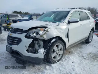 2016 Chevrolet Equinox LT with VIN 2GNFLFEK4G6189405, listed as a IAAI auction lot 41423195 with 1 mi miles. Bid and sale history available at carsss.com. Image 2.