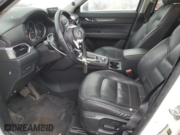 2018 Mazda CX-5 Grand Touring with VIN JM3KFBDM2J0405902, listed as a Copart auction lot 53731175 with 85,740 mi miles and Salvage Title. Bid and sale history available at DreamBid. Image 7.