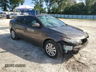 2013 Kia Forte EX with VIN KNAFU4A25D5696950, listed as a Copart auction lot 76094974 with 90,735 mi miles and Salvage Title. Bid and sale history available at carsss.com. Image 4.