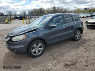 2007 Acura RDX Tech Pkg with VIN 5J8TB18577A016568, listed as a Copart auction lot 53082595 with 140,957 mi miles and Salvage Title. Bid and sale history available at carsss.com. Image 1.