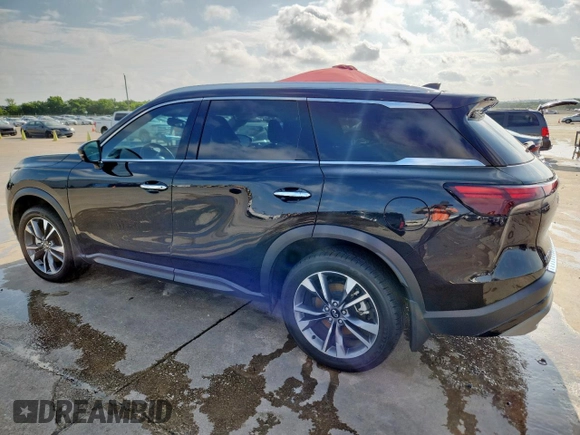 2022 Infiniti QX60 Luxe с VIN 5N1DL1FR8NC340129, выставлен на аукционе Copart как лот 58943535 с пробегом 34 072 миль миль и Списание • Salvage title. История ставок и продаж доступна на DreamBid. Изображение 2.