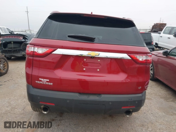 2020 Chevrolet Traverse LT with VIN 1GNERHKW0LJ264997, listed as a IAAI auction lot 41867518 with 36,717 mi miles and . Bid and sale history available at DreamBid. Image 16.