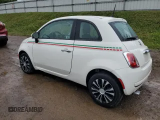 2015 FIAT 500 Pop с VIN 3C3CFFAR2FT541708, выставлен на аукционе Copart как лот 58708145 с пробегом 85 743 миль миль и Чистый • Clean title. История ставок и продаж доступна на DreamBid. Изображение 2.