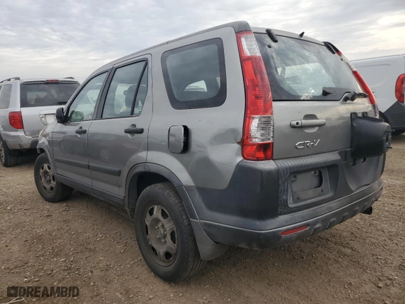 2006 Honda CR-V LX with VIN JHLRD68536C004648, listed as a Copart auction lot 77893374 with 0 mi miles and Salvage Title. Bid and sale history available at carsss.com. Image 2.