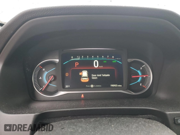 2021 Honda Passport Touring with VIN 5FNYF8H9XMB018998, listed as a Copart auction lot 46836075 with 190,925 mi miles and Salvage Title. Bid and sale history available at carsss.com. Image 9.