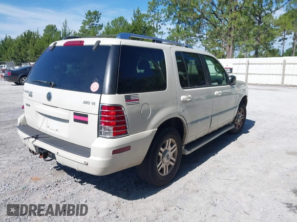 2003 Mercury Mountaineer Convenience with VIN 4M2DU86W83ZJ17187, listed as a IAAI auction lot 42534330 with 224,357 mi miles and . Bid and sale history available at DreamBid. Image 4.