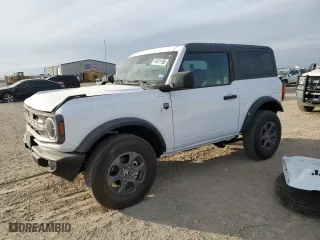 2024 Ford Bronco Big Bend with VIN 1FMDE7AH8RLA93115, listed as a Copart auction lot 41611185 with 1,589 mi miles and Salvage Title. Bid and sale history available at carsss.com. Image 1.