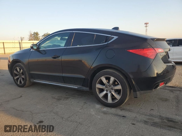 2010 Acura ZDX Tech Pkg with VIN 2HNYB1H44AH501572, listed as a Copart auction lot 52585975 with 151,253 mi miles and Salvage Title. Bid and sale history available at carsss.com. Image 2.