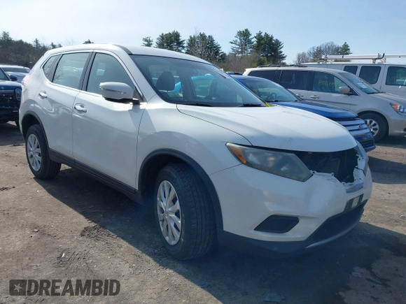 2014 Nissan Rogue S with VIN 5N1AT2MV9EC765058, listed as a IAAI auction lot 41913509 with 173,313 mi miles. Bid and sale history available at carsss.com. Image 1.