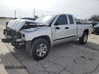 2006 Dodge Dakota SLT with VIN 1D7HE42K86S516698, listed as a Copart auction lot 45666515 with 47,013 mi miles and Salvage Title. Bid and sale history available at carsss.com. Image 1.