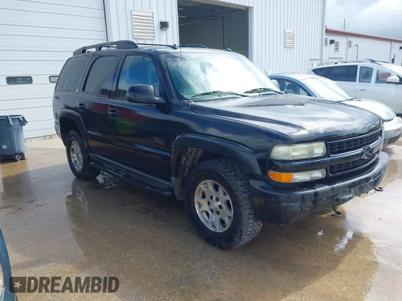 2003 Chevrolet Tahoe Z71 with VIN 1GNEK13Z93R267077, listed as a IAAI auction lot 42504842 with 294,707 mi miles and . Bid and sale history available at DreamBid. Image 1.
