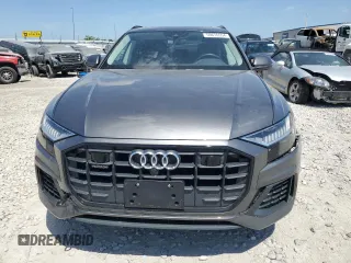 2021 Audi Q8 Premium Plus with VIN WA1BVAF10MD034366, listed as a Copart auction lot 59676554 with 50,640 mi miles and Salvage Title. Bid and sale history available at carsss.com. Image 5.