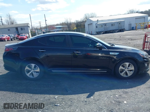 2016 Kia Optima Hybrid with VIN KNAGM4AD8G5092898, listed as a IAAI auction lot 42045490 with 148,673 mi miles. Bid and sale history available at carsss.com. Image 13.