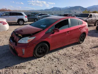 2013 Toyota Prius One with VIN JTDKN3DUXD0341856, listed as a Copart auction lot 53946985 with 123,059 mi miles and Salvage Title. Bid and sale history available at DreamBid. Image 1.