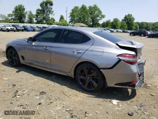 2022 Genesis G70 3.3T with VIN KMTG54TE2NU085598, listed as a Copart auction lot 58893654 with 31,314 mi miles and Salvage Title. Bid and sale history available at carsss.com. Image 2.