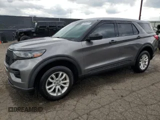 2020 Ford Police Interceptor Utility z VIN 1FM5K8AW5LGC15544, wystawiony jako Copart lot #58916875 z przebiegiem 18 376 mil mil oraz Tytuł czysty. Historia ofert i sprzedaży dostępna na DreamBid. Obrazek 1.