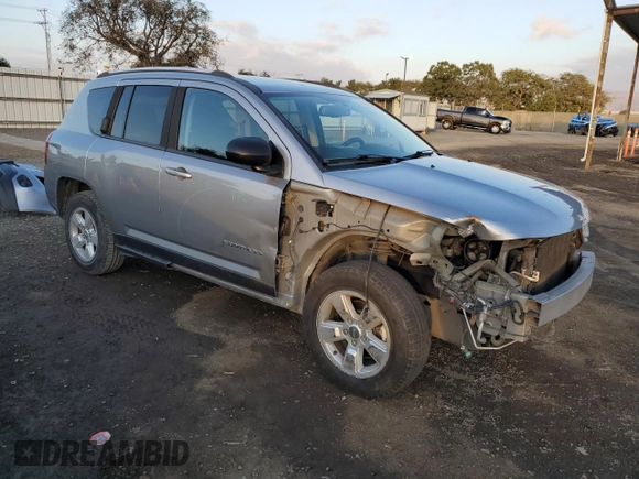 2016 Jeep Compass 75th Anniversary with VIN 1C4NJCBB3GD748893, listed as a Copart auction lot 43176195 with 71,356 mi miles and Salvage Title. Bid and sale history available at carsss.com. Image 4.