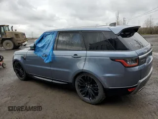 2019 Land Rover Range Rover Sport HSE with VIN SALWR2RKXKA846321, listed as a Copart auction lot 48511344 with 63,005 mi miles and Clean Title. Bid and sale history available at carsss.com. Image 2.