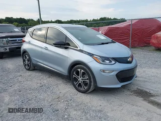 2017 Chevrolet Bolt EV Premier with VIN 1G1FX6S05H4184600, listed as a IAAI auction lot 42734777 with 51,511 mi miles and . Bid and sale history available at DreamBid. Image 1.