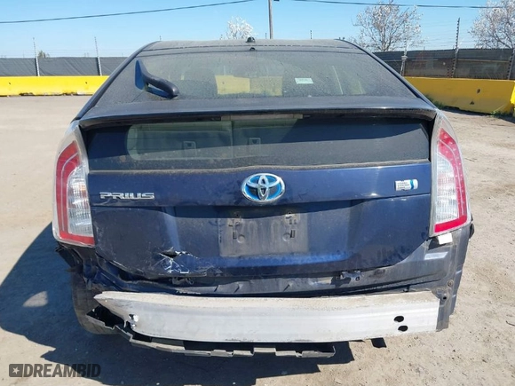 2012 Toyota Prius One with VIN JTDKN3DU3C1536738, listed as a IAAI auction lot 41880975 with NaN miles. Bid and sale history available at carsss.com. Image 16.