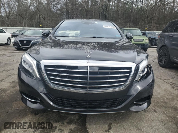 2014 Mercedes-Benz S-Class S 550 with VIN WDDUG8CB2EA000601, listed as a Copart auction lot 47121425 with 83,812 mi miles and Salvage Title. Bid and sale history available at carsss.com. Image 5.
