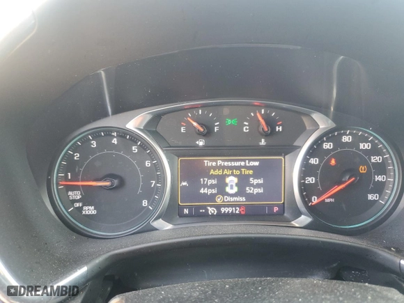 2020 Chevrolet Equinox LT with VIN 2GNAXVEX3L6199342, listed as a Copart auction lot 48216975 with 99,912 mi miles and Clean Title. Bid and sale history available at carsss.com. Image 9.