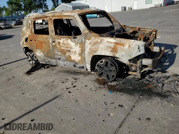 2016 Jeep Renegade Trailhawk with VIN ZACCJBCT9GPD70606, listed as a Copart auction lot 53042125 with Not provided miles and Non repairable. Bid and sale history available at DreamBid. Image 4.