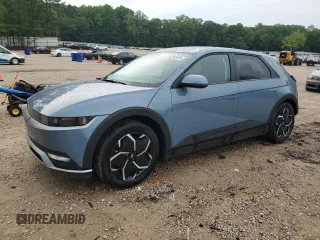 2024 Hyundai Ioniq 5 SEL with VIN KM8KN4DE7RU258914, listed as a Copart auction lot 56203855 with 22,747 mi miles and Salvage title. Bid and sale history available at DreamBid. Image 1.