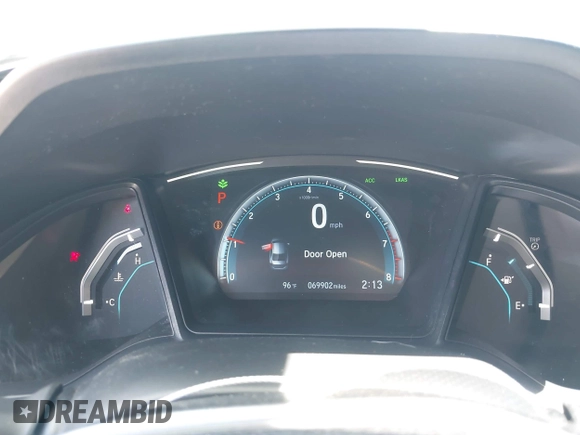 2020 Honda Civic LX with VIN 19XFC2F66LE213975, listed as a IAAI auction lot 42398098 with 69,902 mi miles and . Bid and sale history available at DreamBid. Image 7.