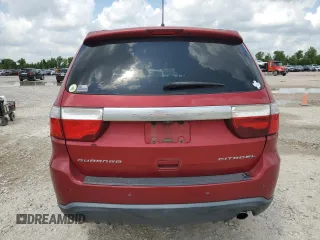 2011 Dodge Durango Citadel with VIN 1D4RD5GG9BC652941, listed as a Copart auction lot 54244575 with 157,714 mi miles and Salvage title. Bid and sale history available at DreamBid. Image 6.
