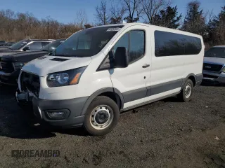 2020 Ford Transit Passenger XL with VIN 1FMZK1Y84LKA38708, listed as a Copart auction lot 52056035 with 41,207 mi miles and Salvage Title. Bid and sale history available at carsss.com. Image 1.