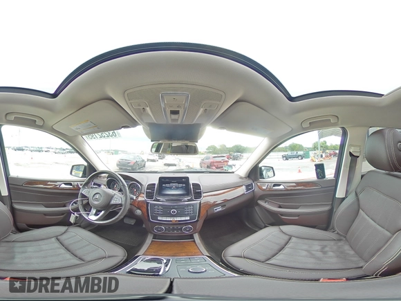 2019 Mercedes-Benz GLS 450 with VIN 4JGDF6EE4KB210126, listed as a Copart auction lot 63252195 with 36,341 mi miles and Salvage title. Bid and sale history available at DreamBid. Image 16.