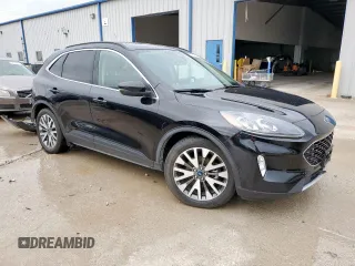 2020 Ford Escape Titanium Hybrid with VIN 1FMCU0DZ6LUA11328, listed as a Copart auction lot 55223045 with 40,249 mi miles and Salvage title. Bid and sale history available at DreamBid. Image 4.