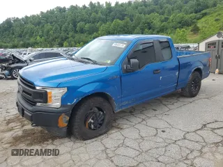 2019 Ford F-150 XL with VIN 1FTEX1EB6KFA57756, listed as a Copart auction lot 60434115 with 120,233 mi miles and Salvage title. Bid and sale history available at DreamBid. Image 1.